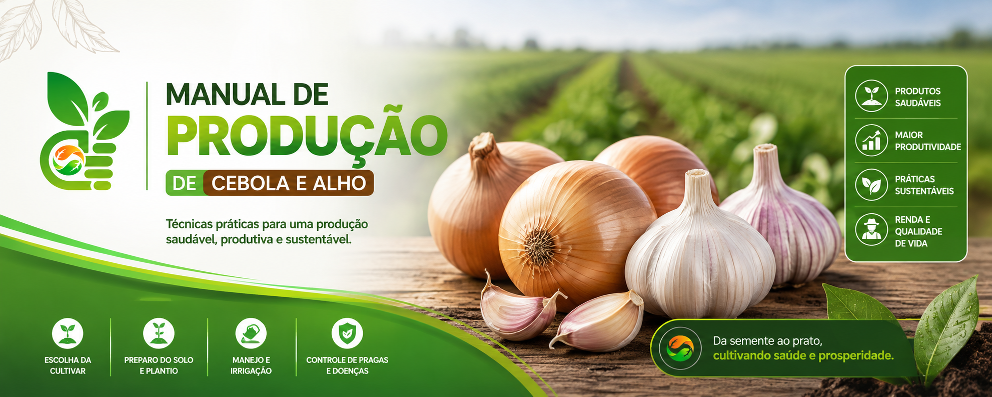 Capa do Cebola e Alho