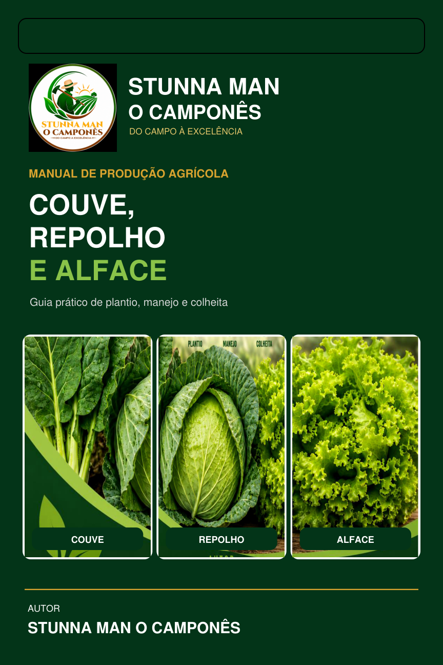 Capa do Couve, Repolho e Alface