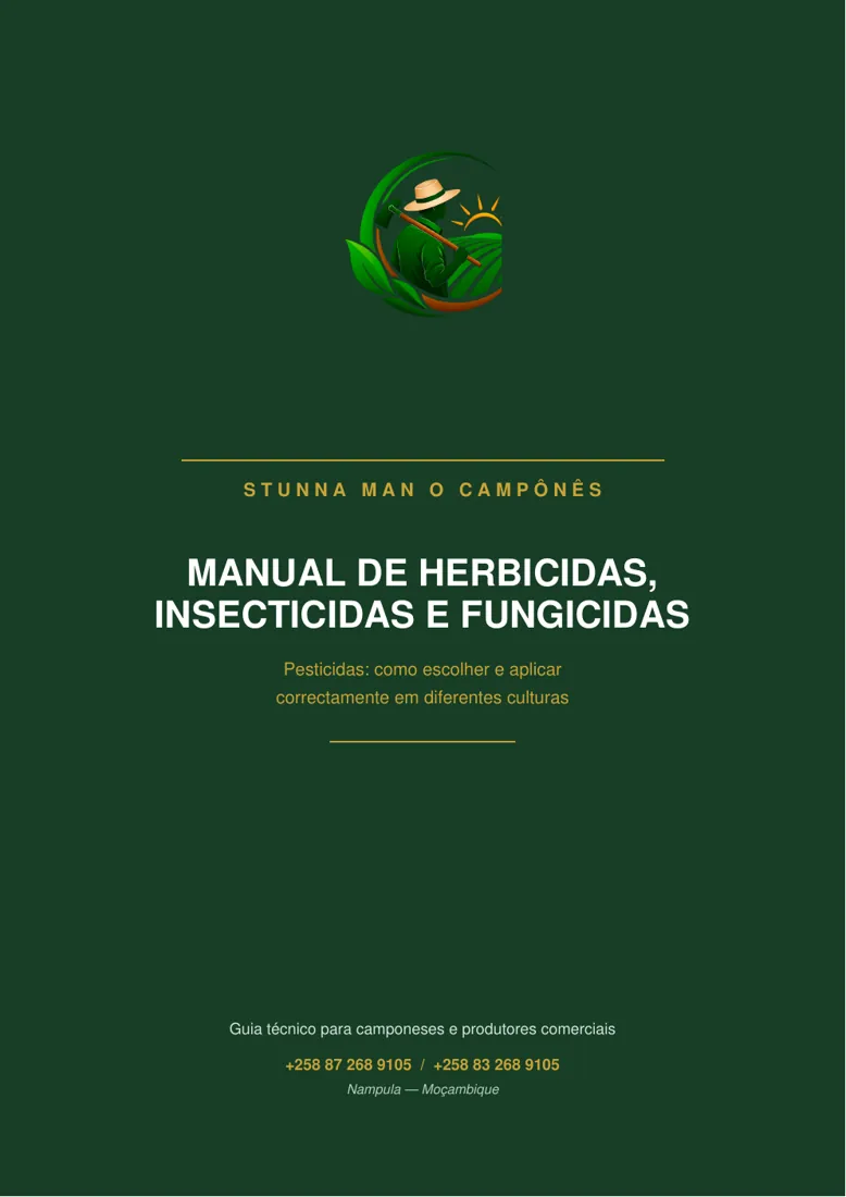 Capa do Manual de Insecticidas, Herbicidas e Fungicidas
